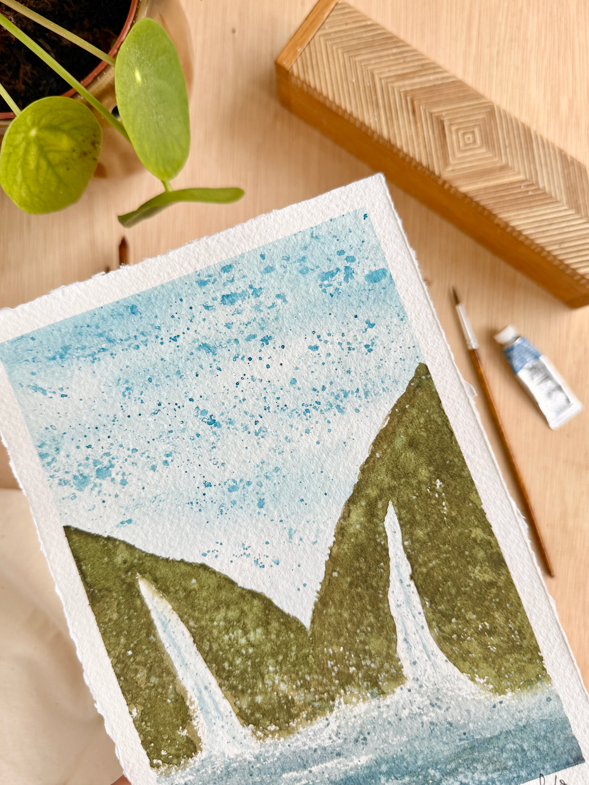 Slow, simple and quiet 4 - Original artwork