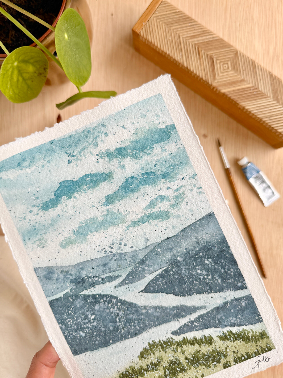 Slow, simple and quiet 8 - Original artwork