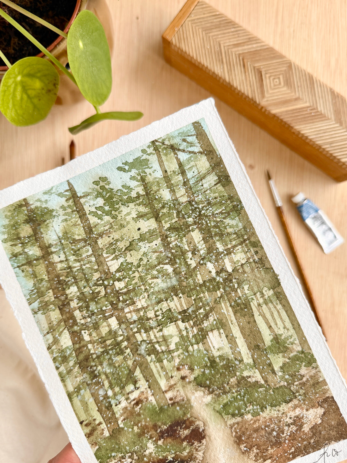 Slow, simple and quiet 5 - Original artwork