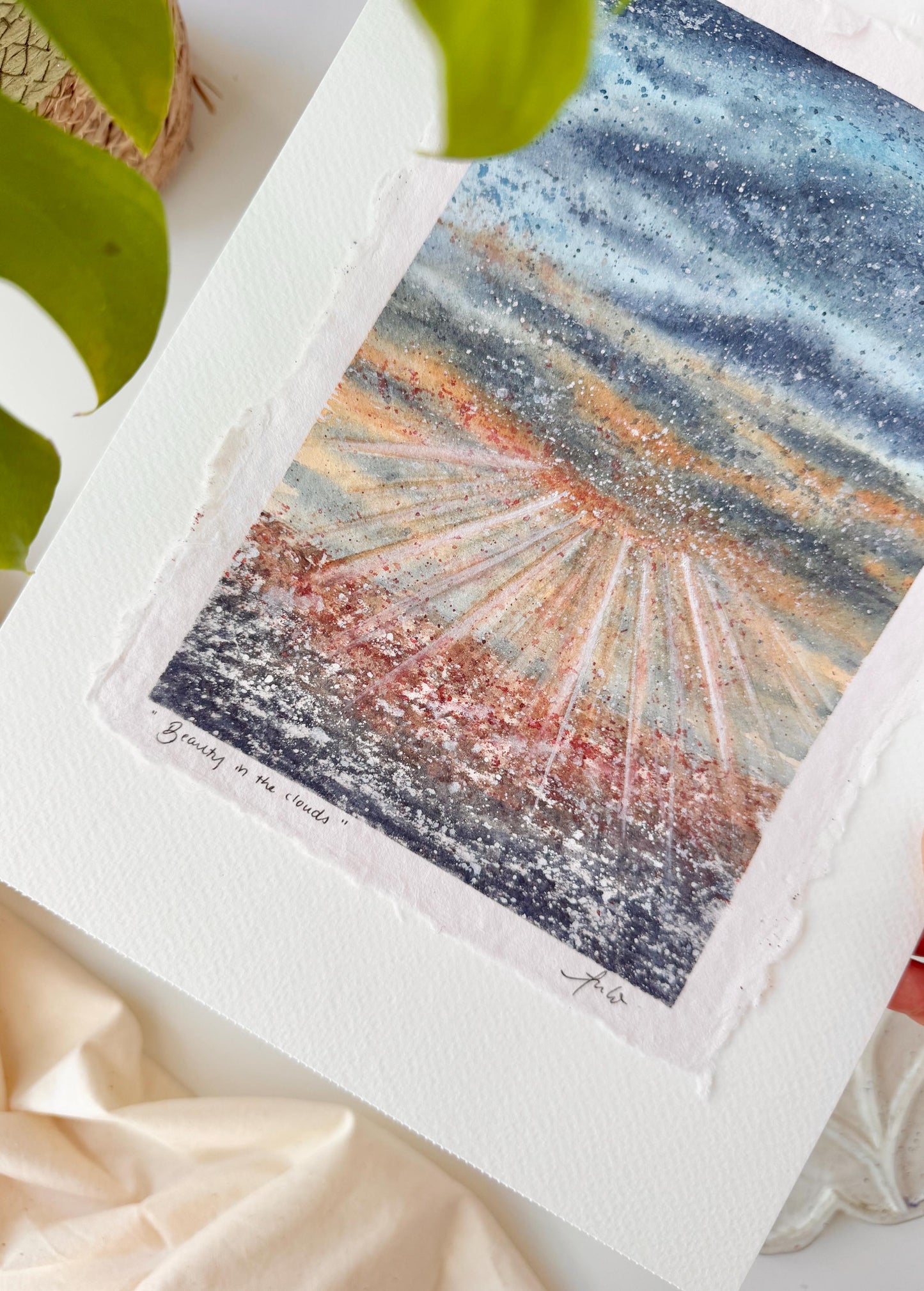 Beauty in the clouds - Original artwork
