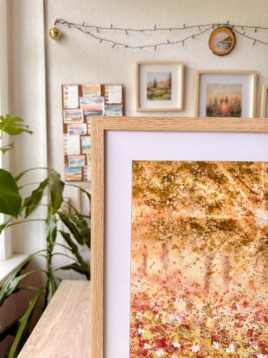 Becoming my authentic self - A3 Framed Artwork