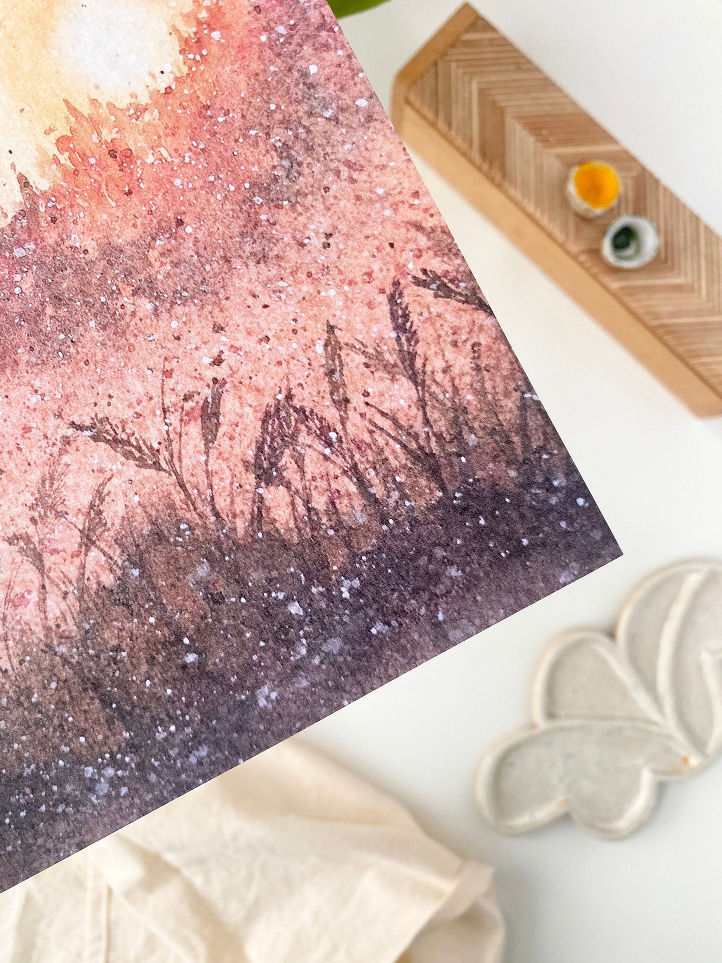 Turning windmills - Art print