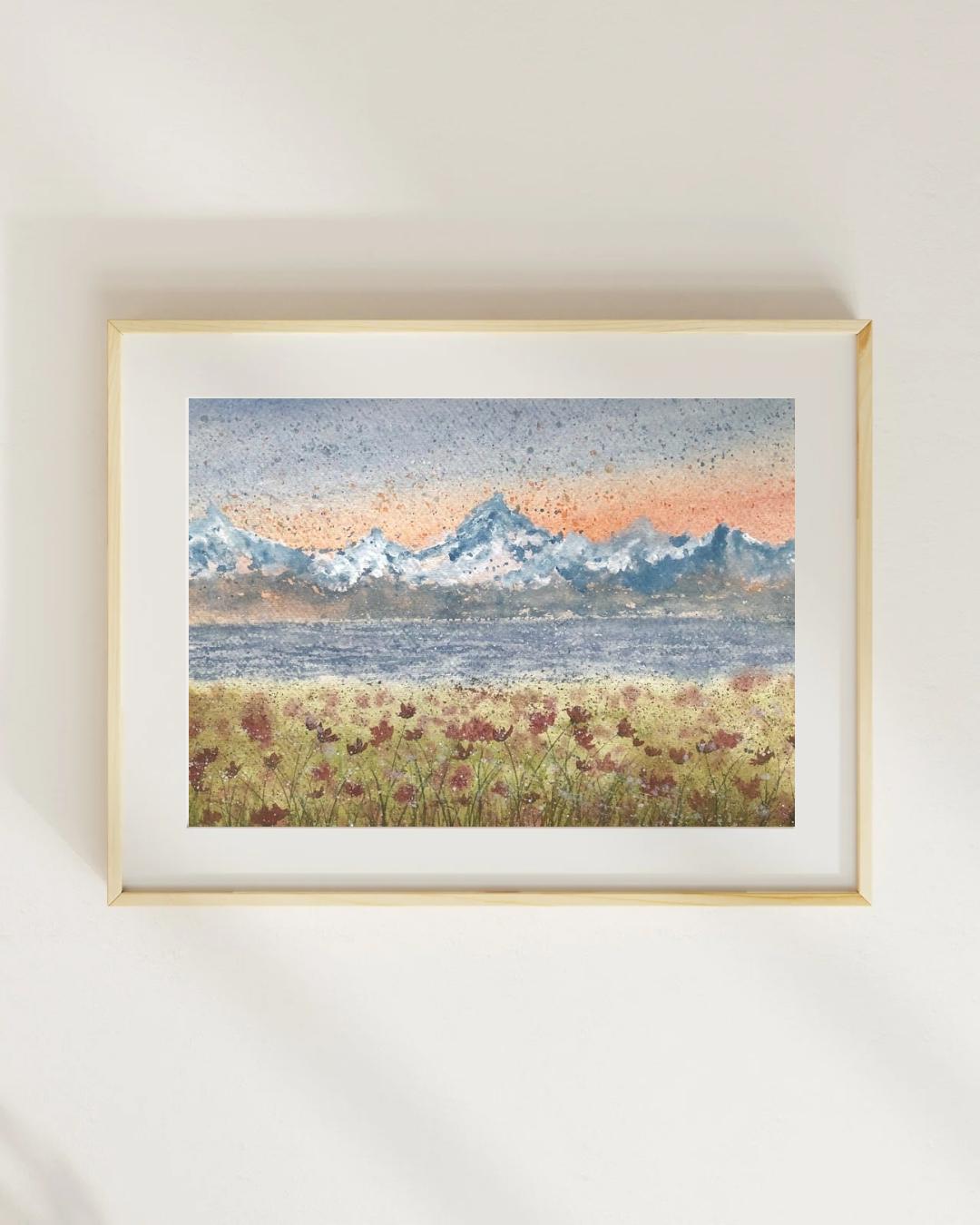 New Zealand - A3 poster