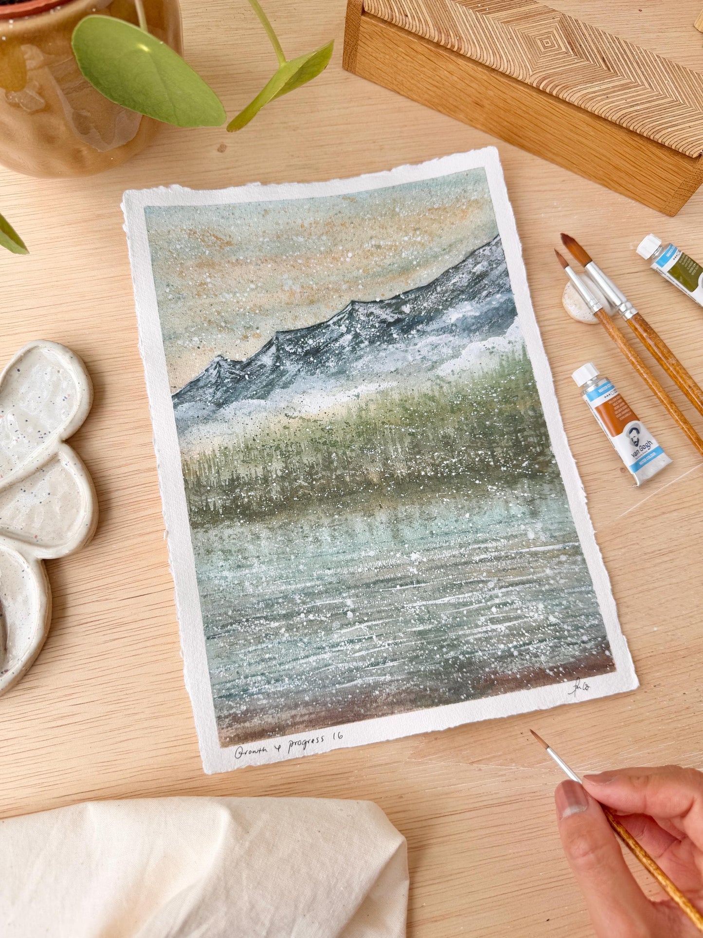 Growth and progress 16 - Original artwork