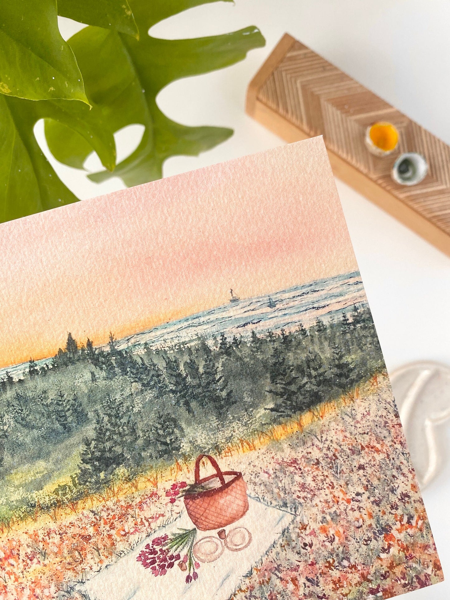 Picnic in the south - Art print
