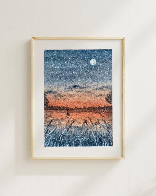 Rest your mind - A3 poster