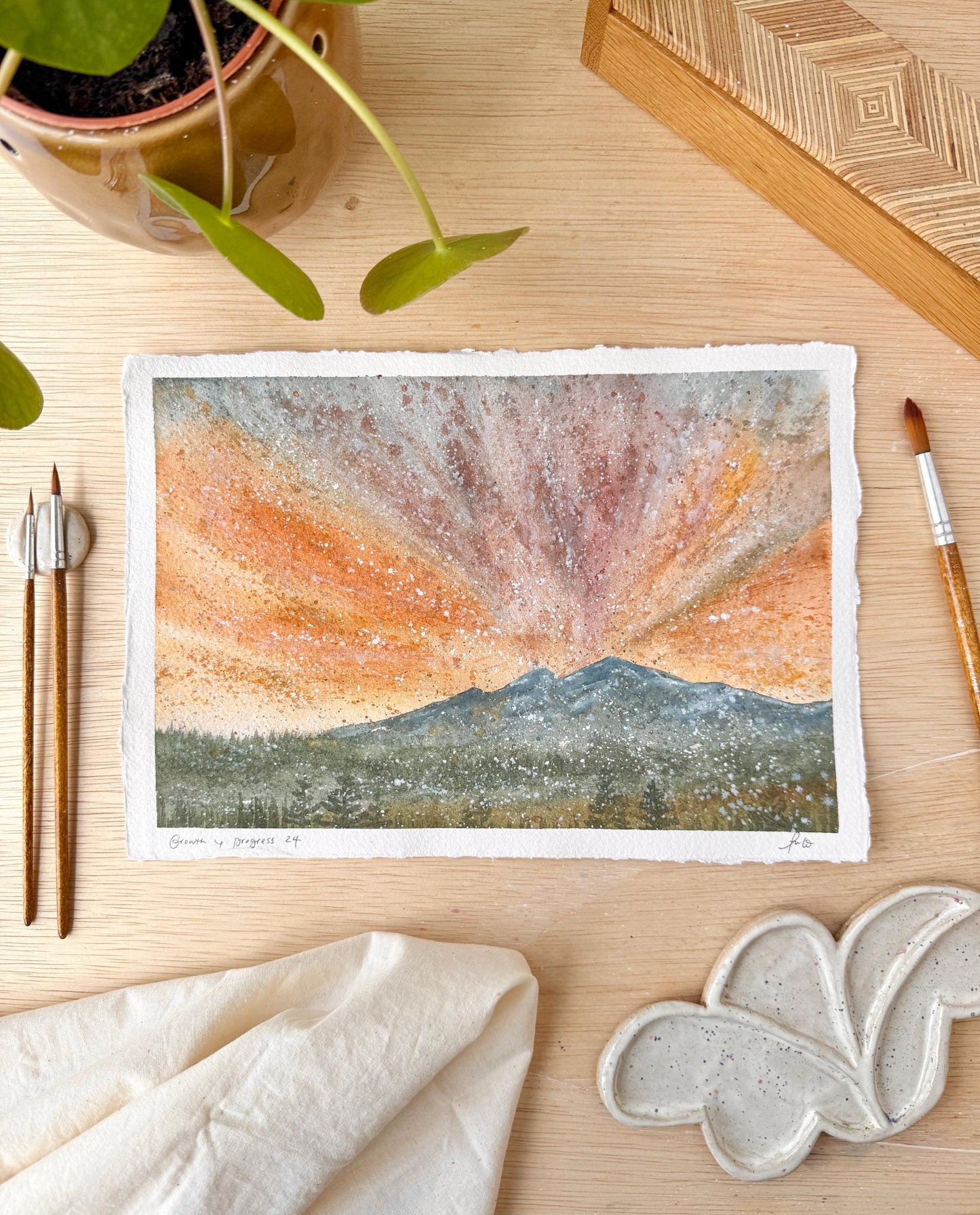 Growth and progress 24 - Original artwork