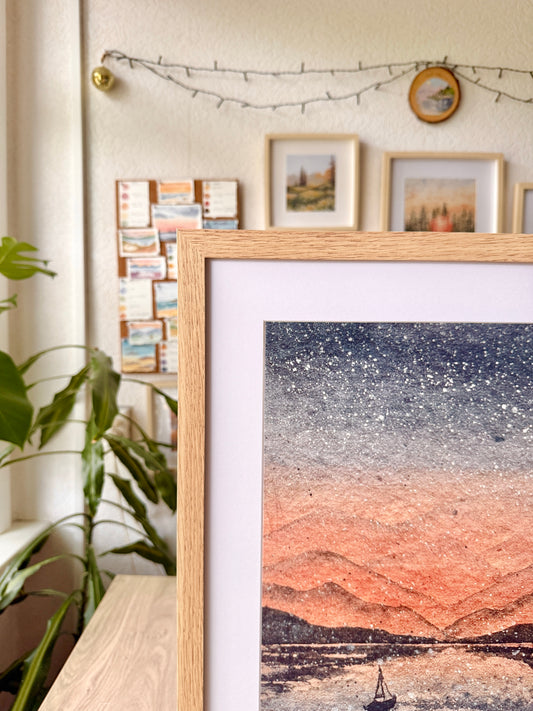 Traces of miracles - A3 Framed Artwork
