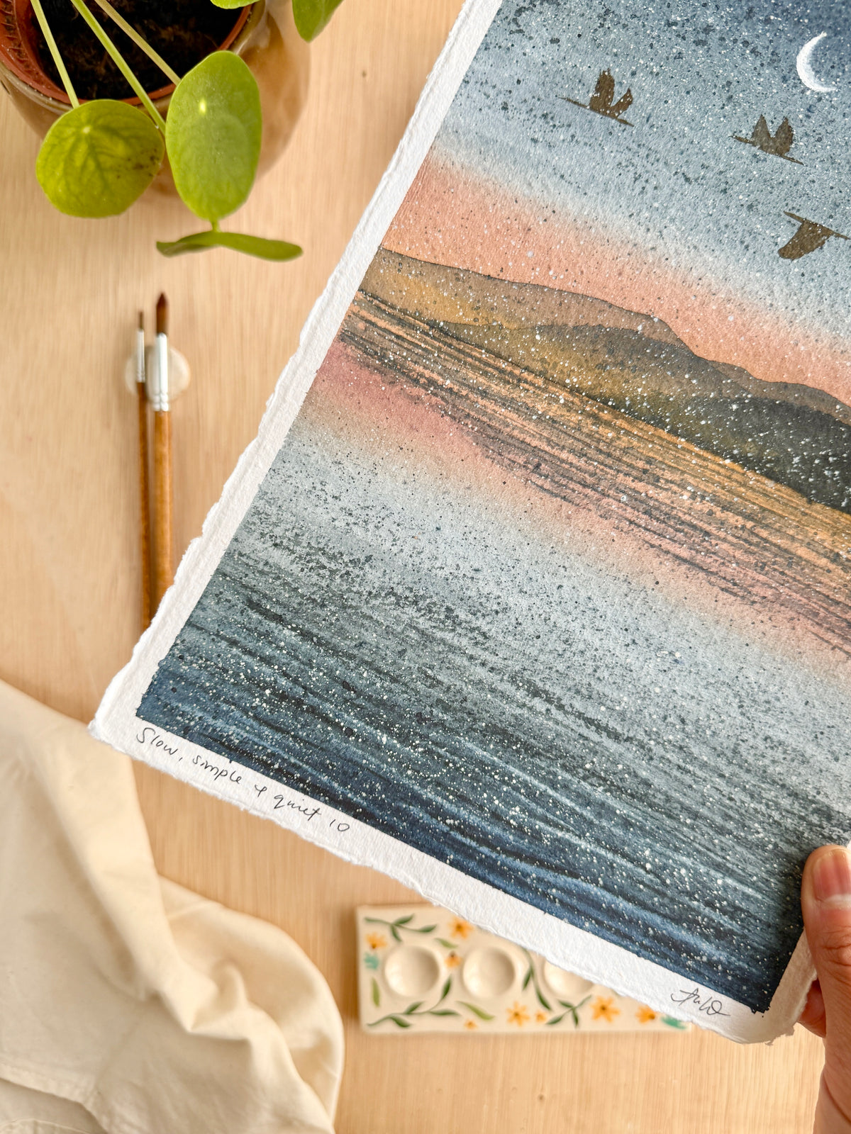 Slow, simple and quiet 10 - Original artwork