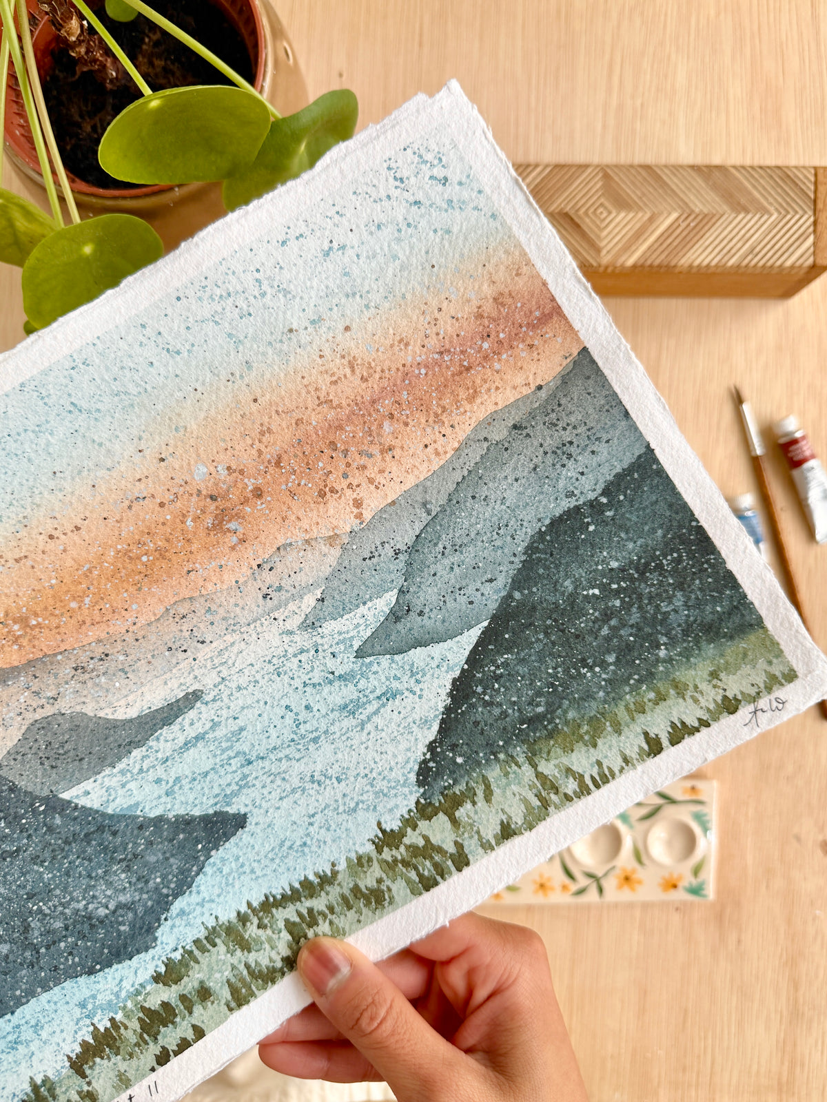 Slow, simple and quiet 11 - Original artwork