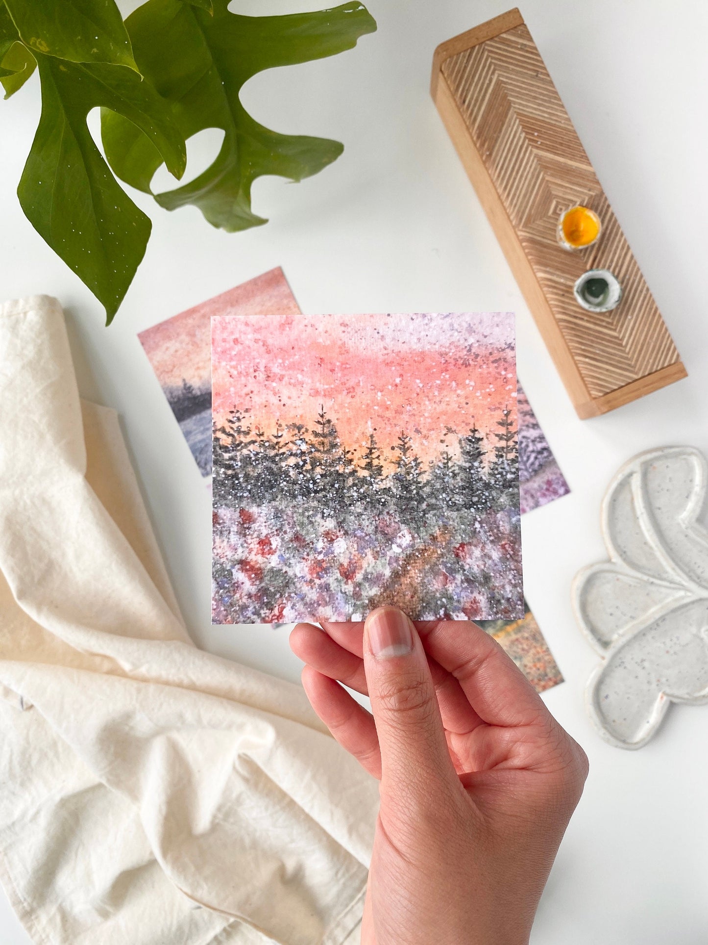 Sunset postcards - Set of 5