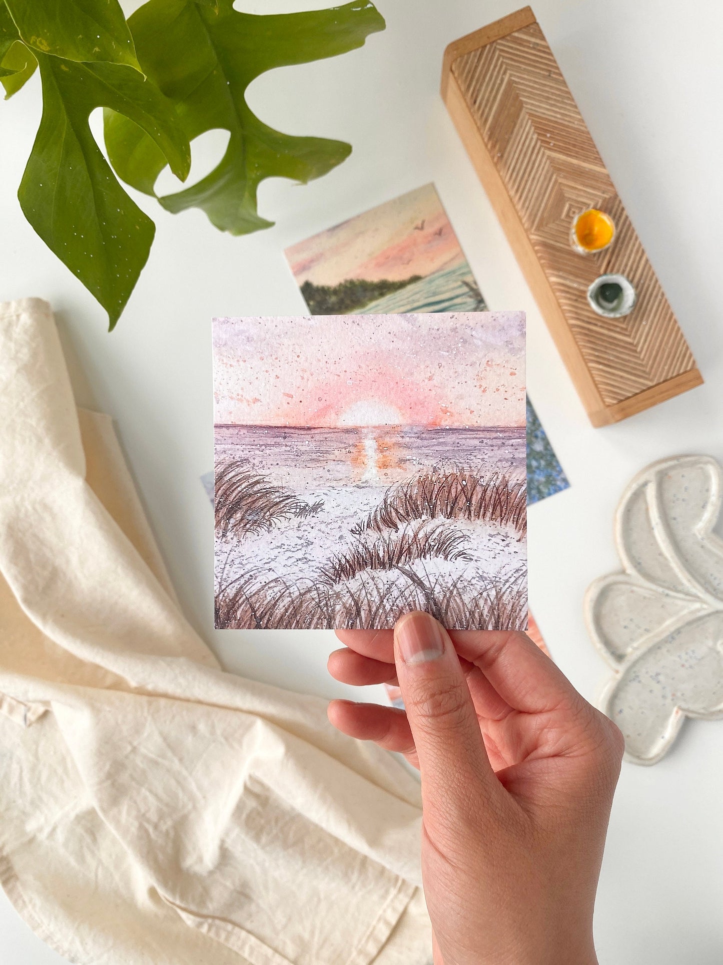 Beach postcards - Set of 5