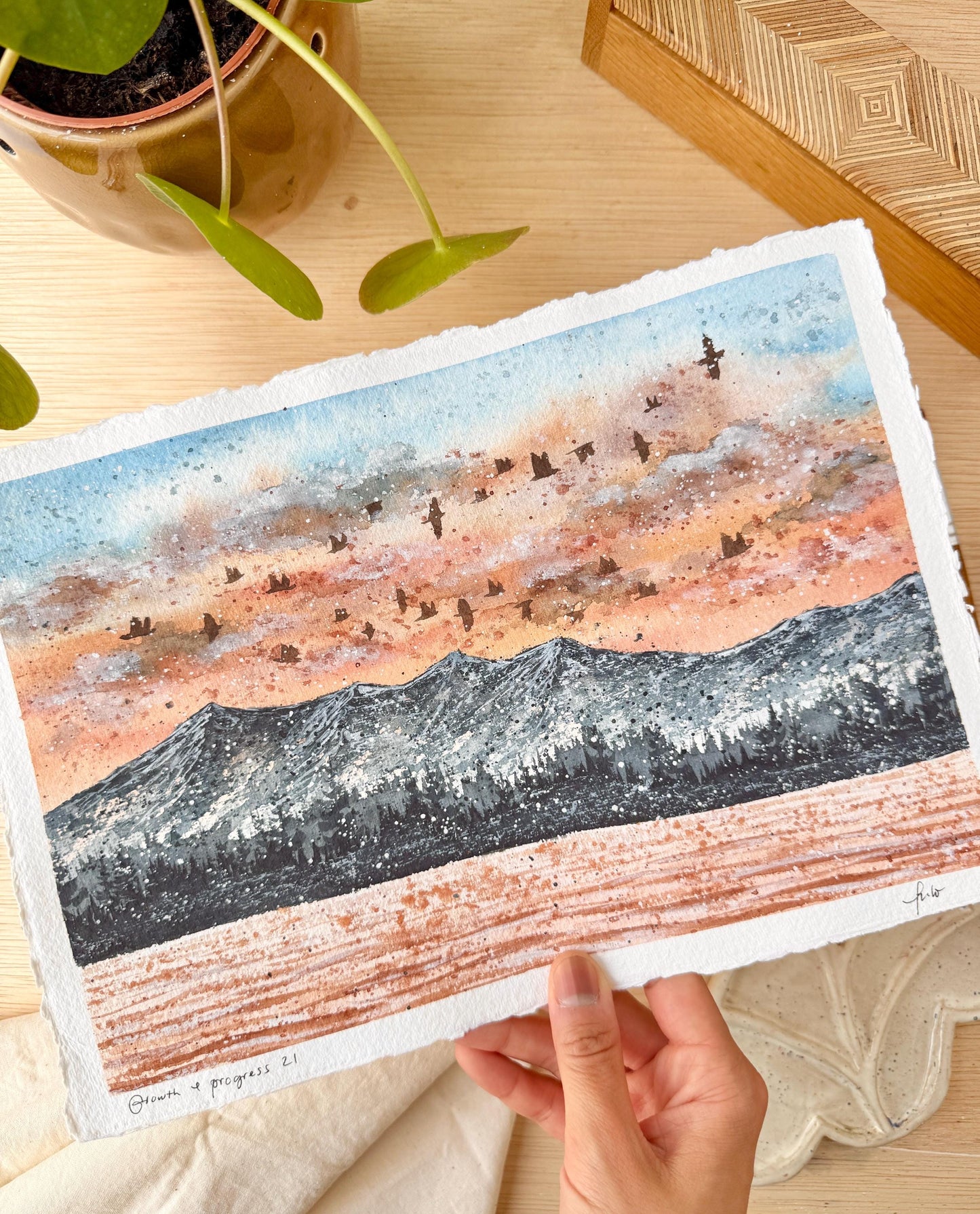 Growth and progress 21 - Original artwork