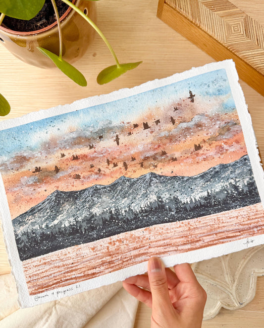 Growth and progress 21 - Original artwork