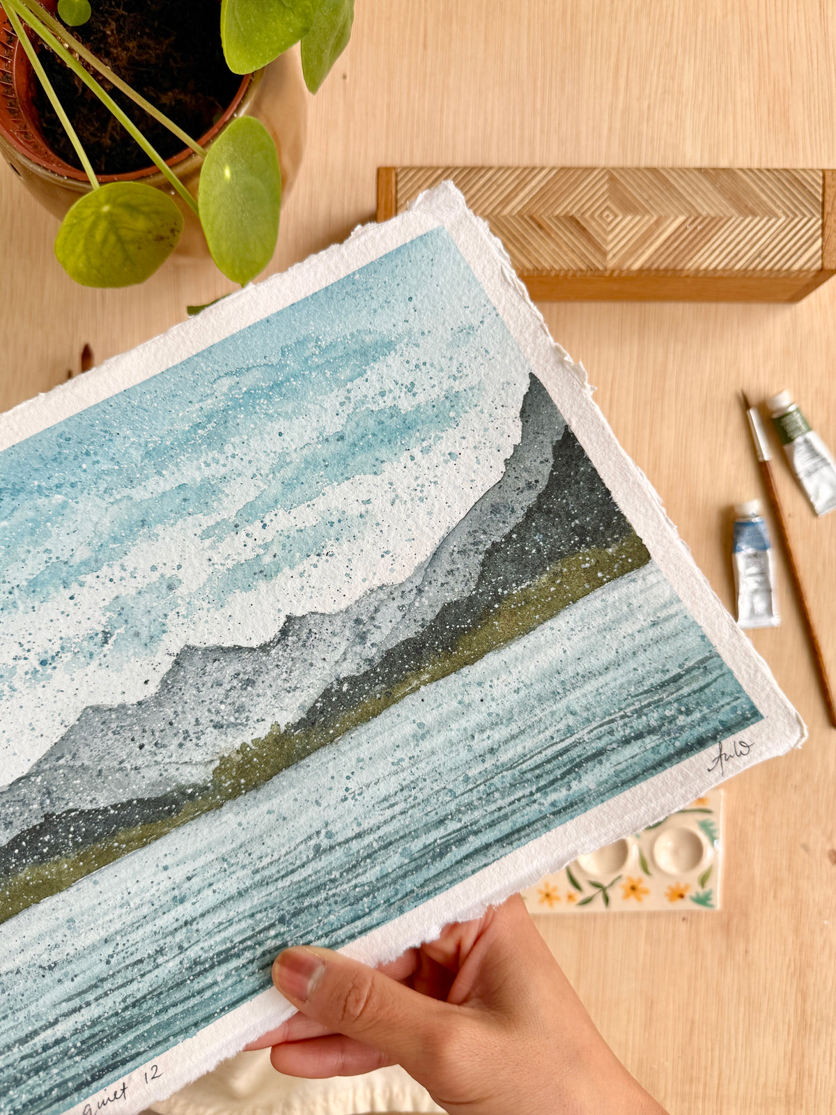 Slow, simple and quiet 12 - Original artwork