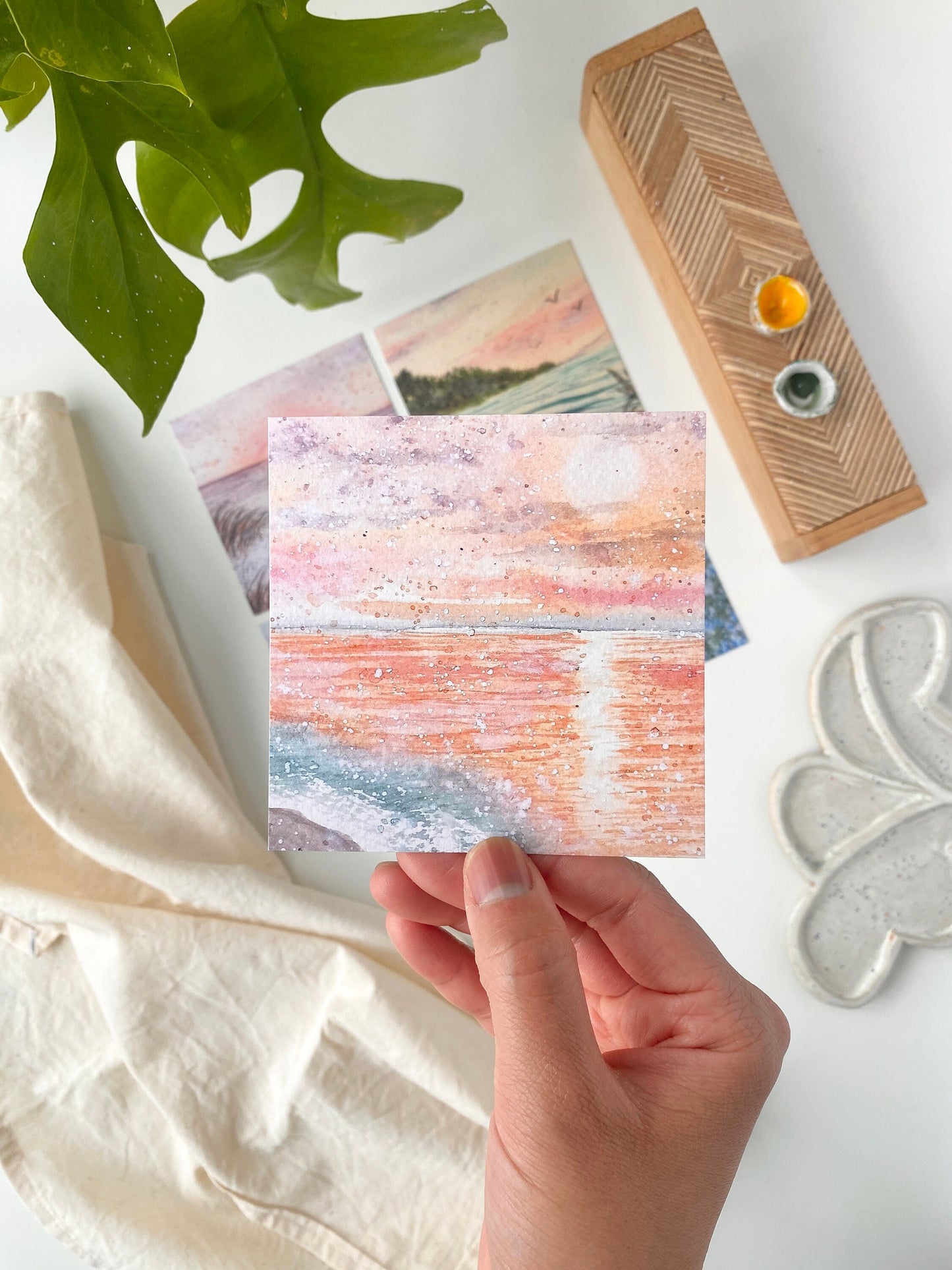 Beach postcards - Set of 5