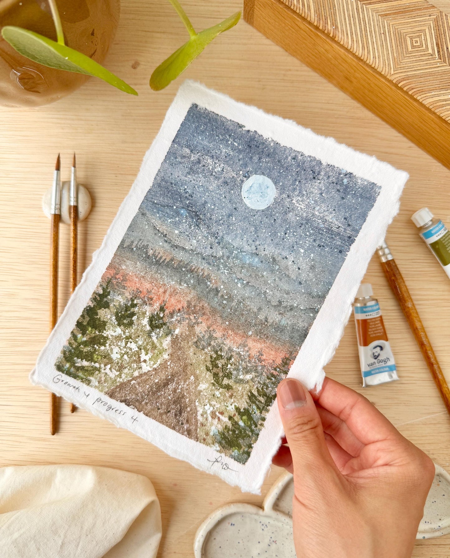 Growth and progress 4 - Original artwork