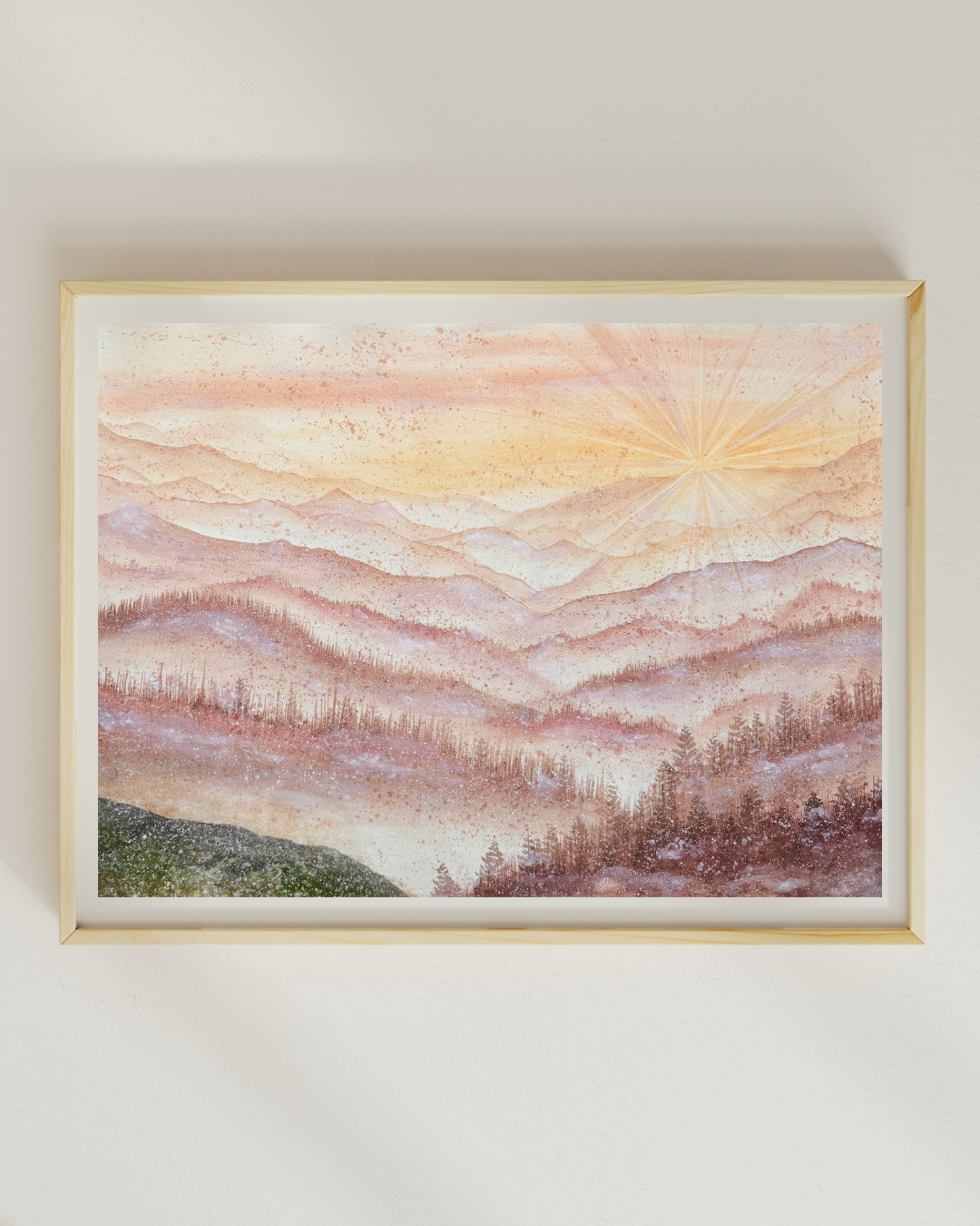 Sunrise Reflections - Original artwork