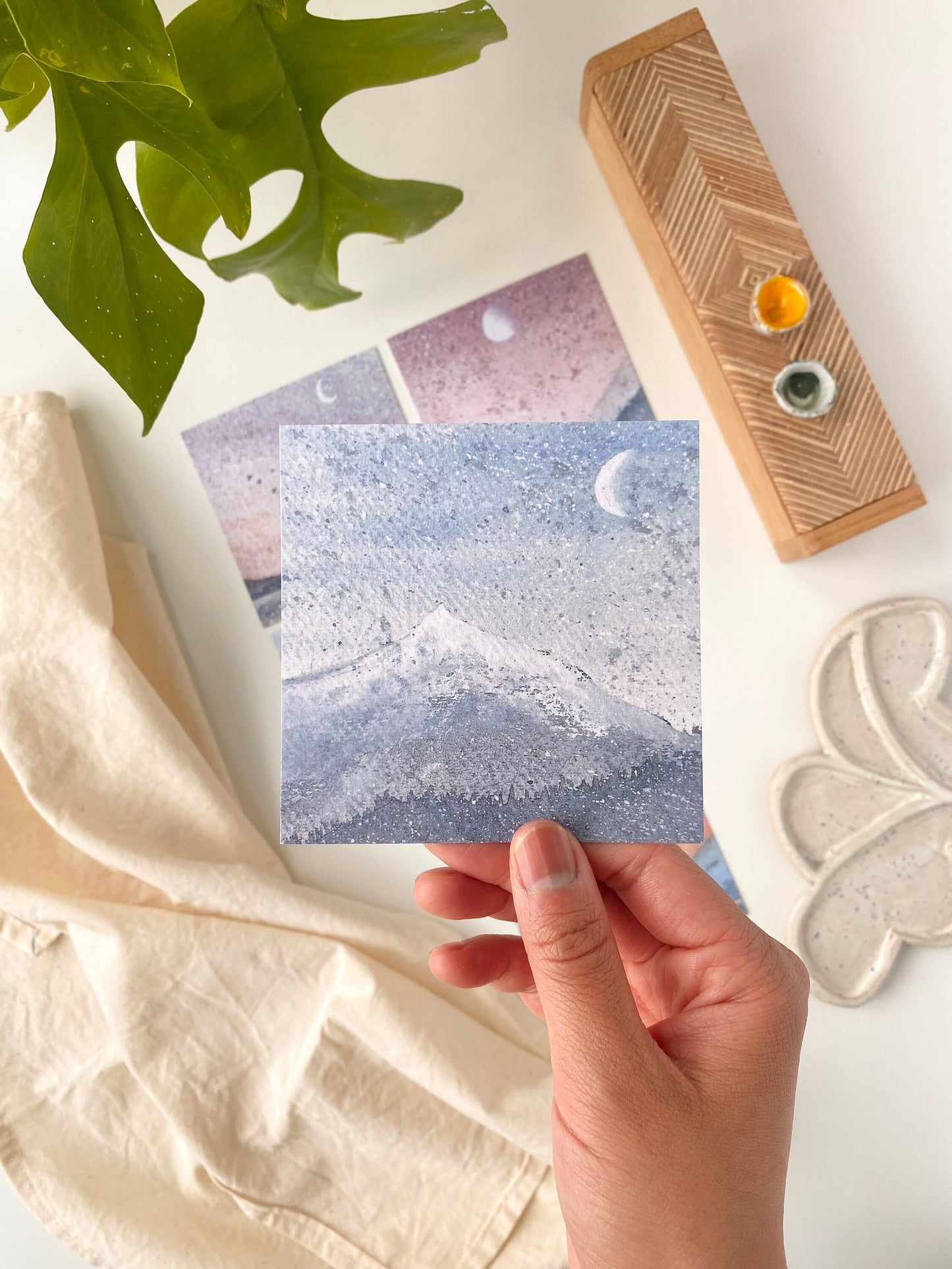 Moon postcards - Set of 5