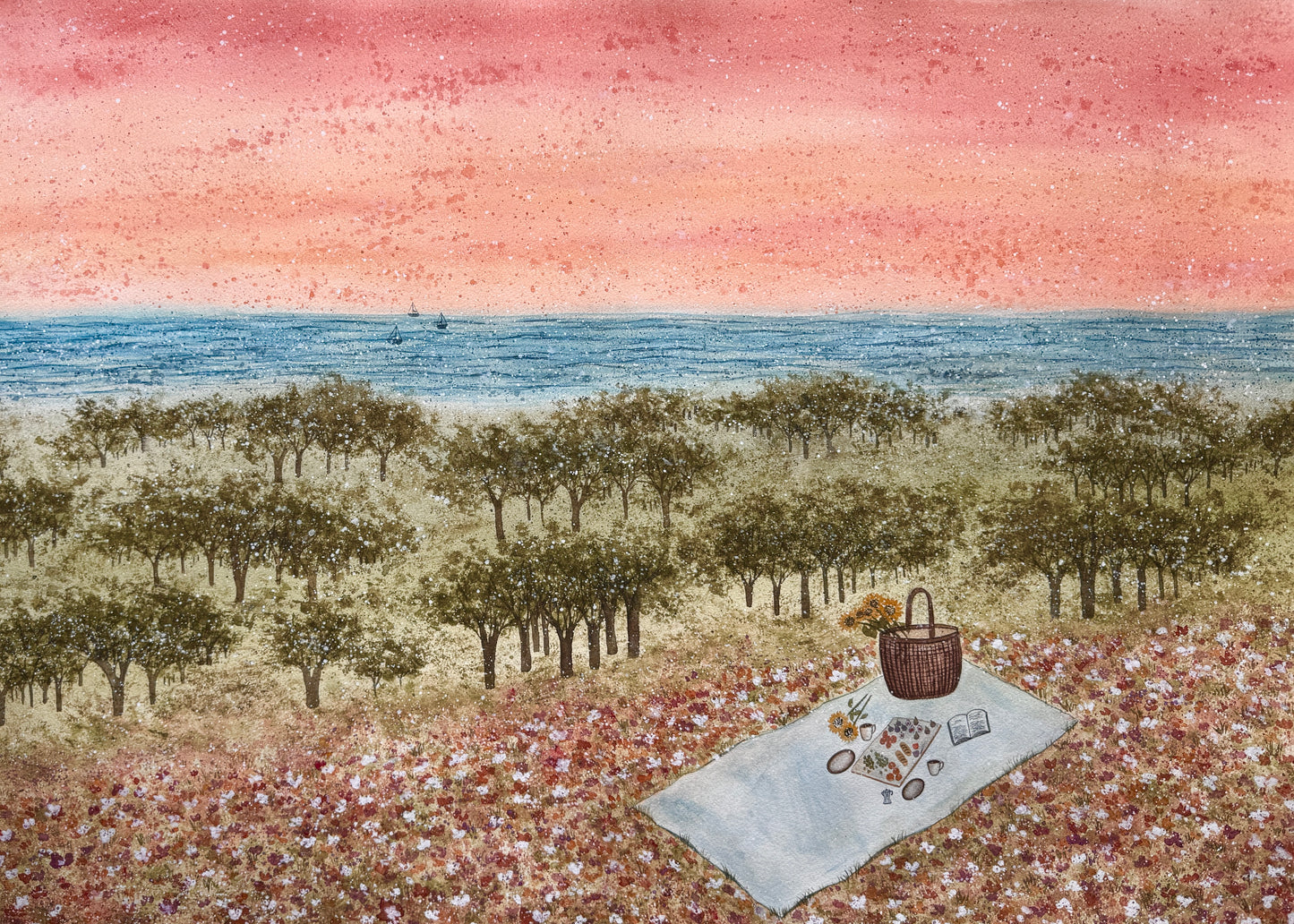 Living Mindfully - Original artwork
