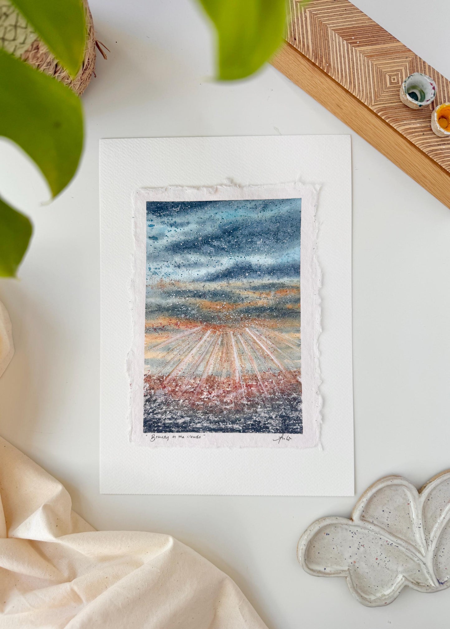 Beauty in the clouds - Original artwork