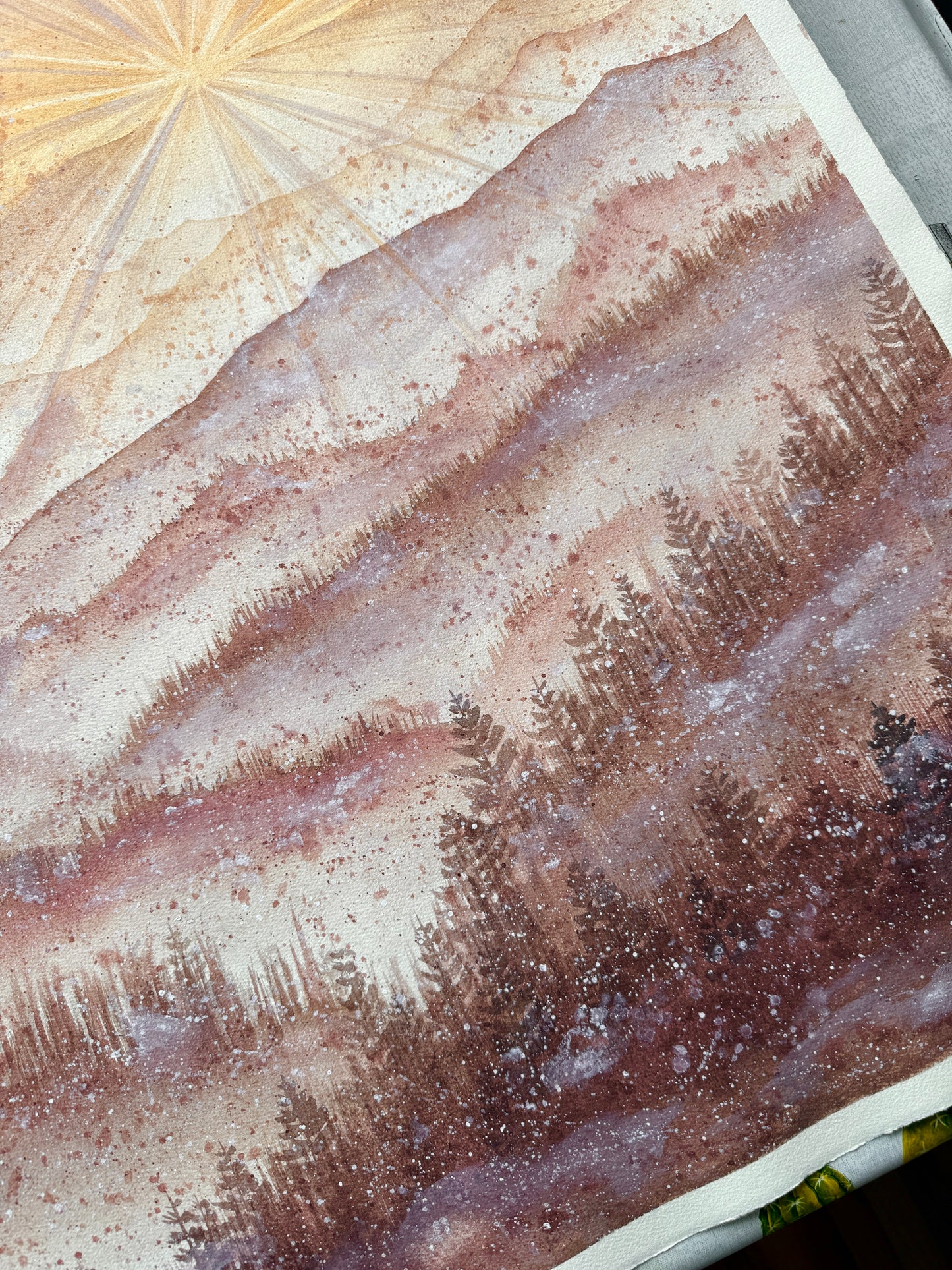 Sunrise Reflections - Original artwork