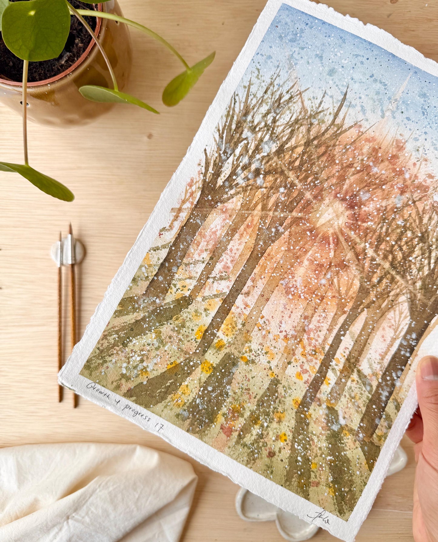 Growth and progress 17 - Original artwork