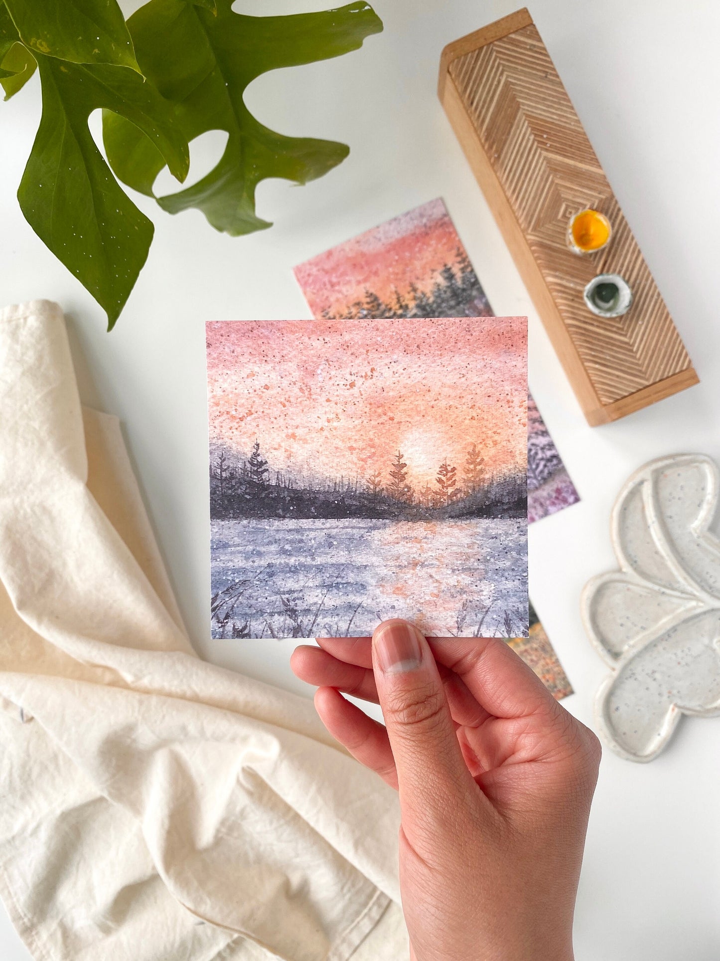 Sunset postcards - Set of 5