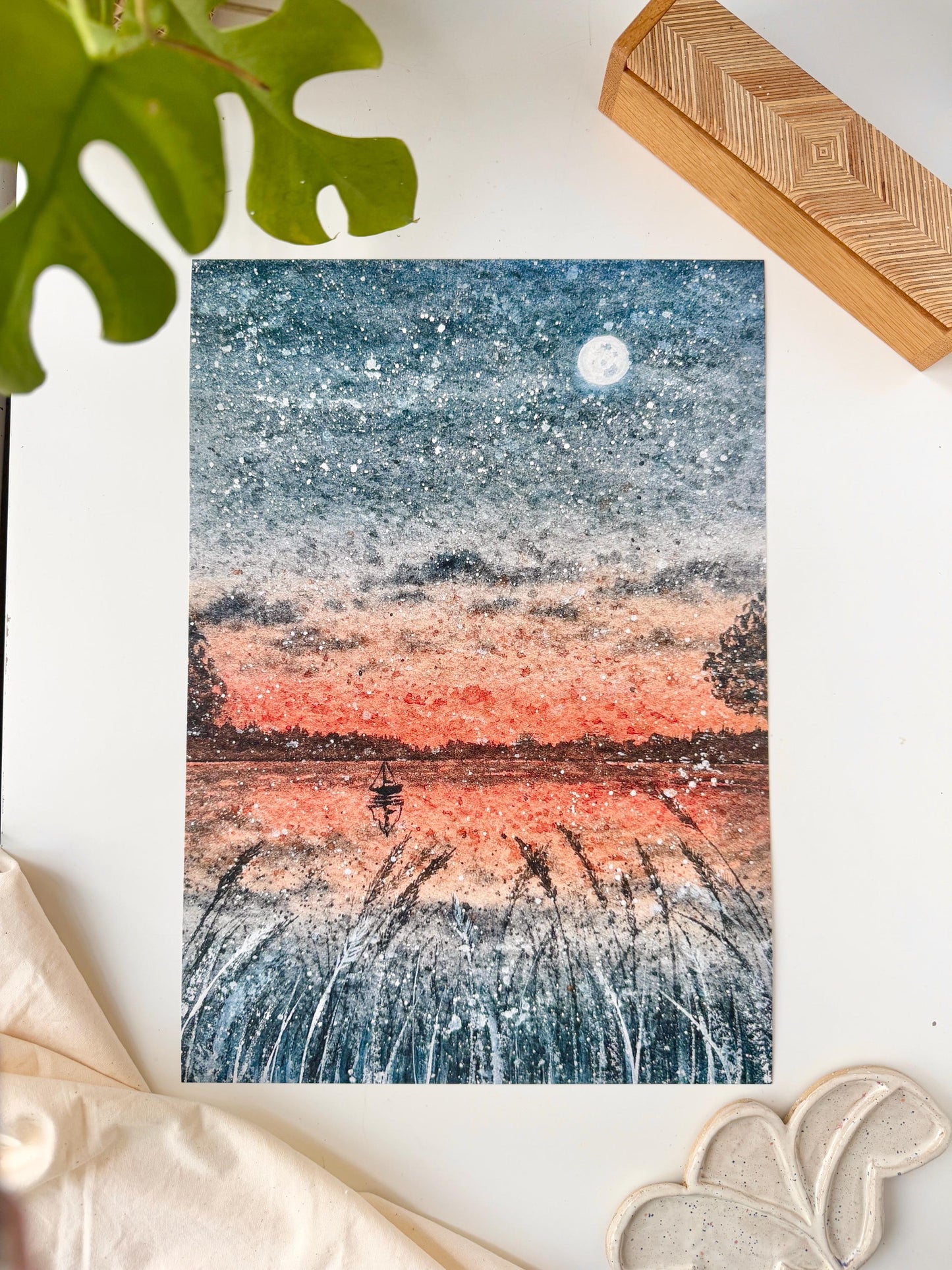 Rest your mind - A3 poster