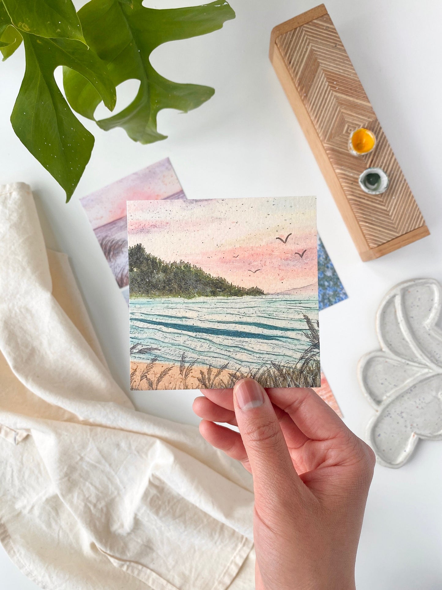 Beach postcards - Set of 5