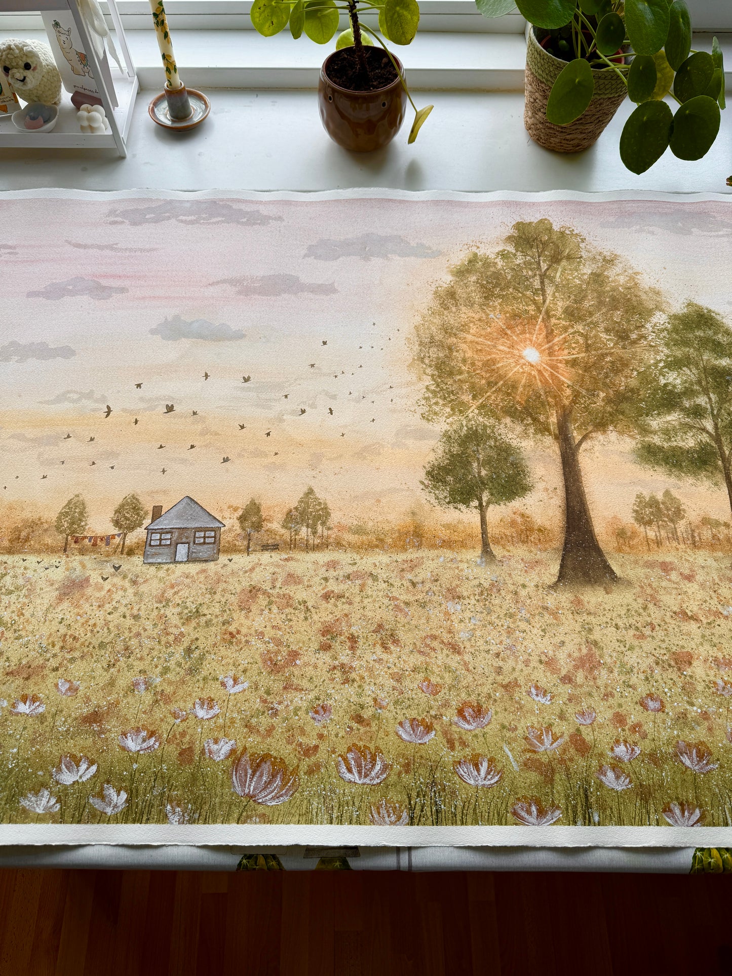 Slow Awakening - Original artwork
