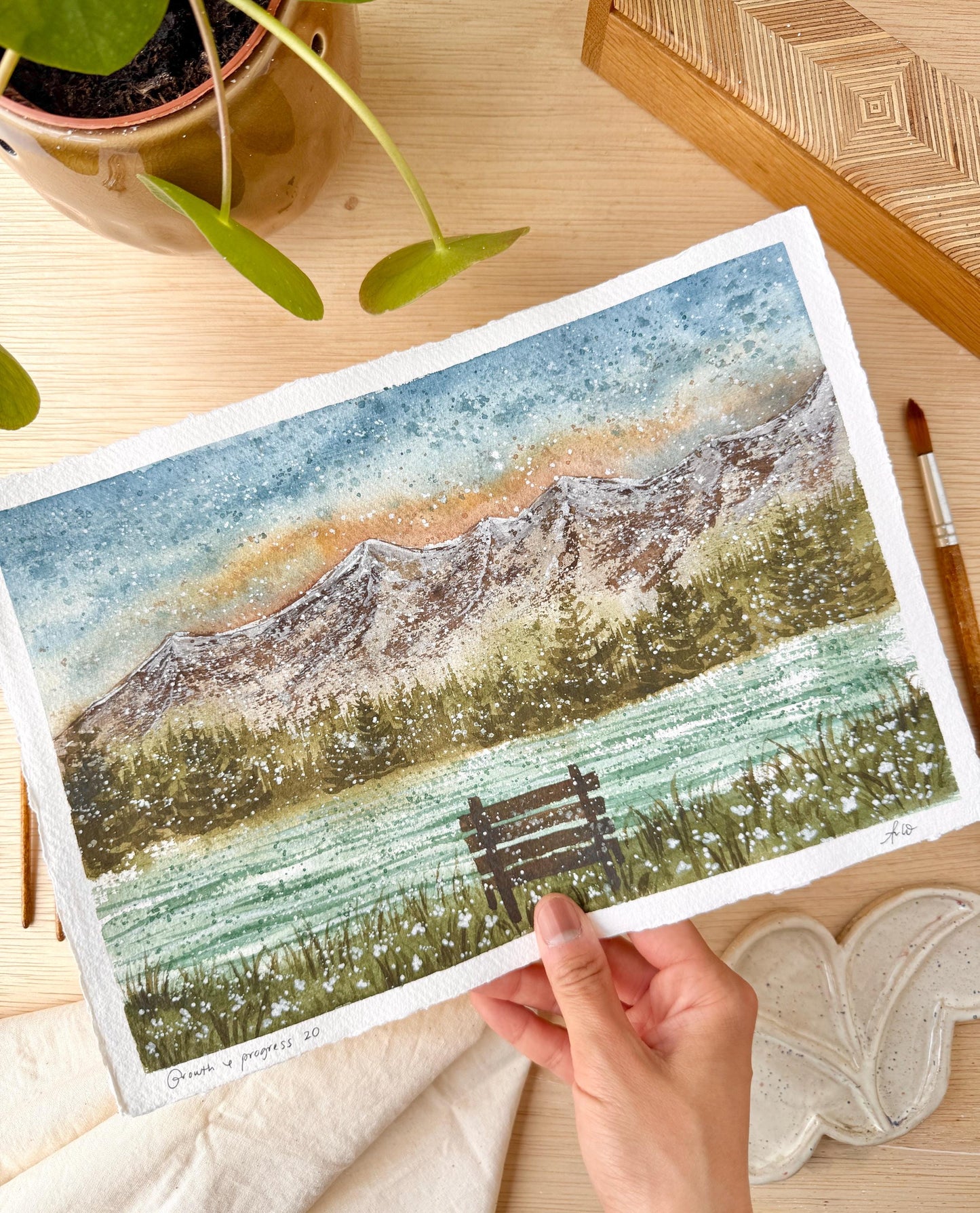 Growth and progress 20 - Original artwork