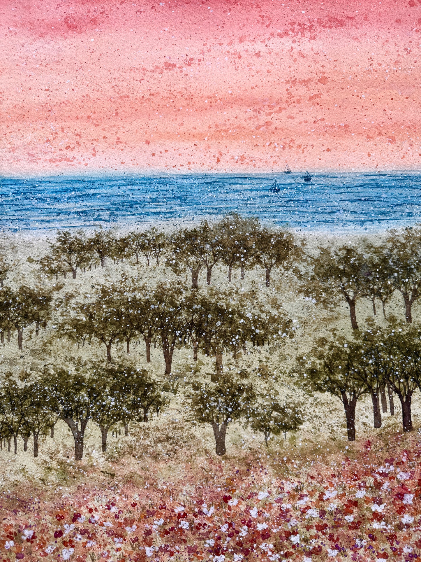 Living Mindfully - Original artwork