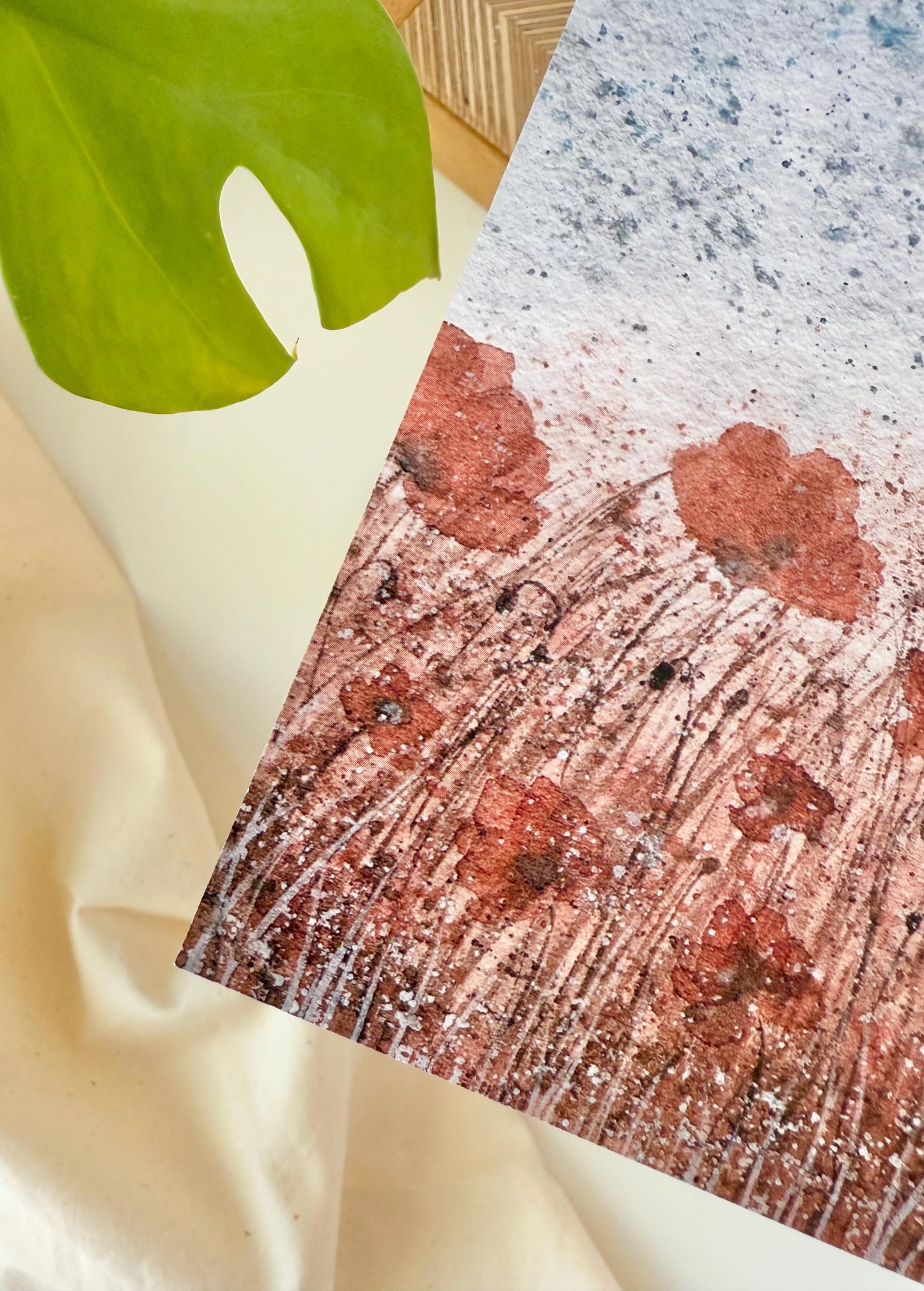 Fields of poppies - Art print