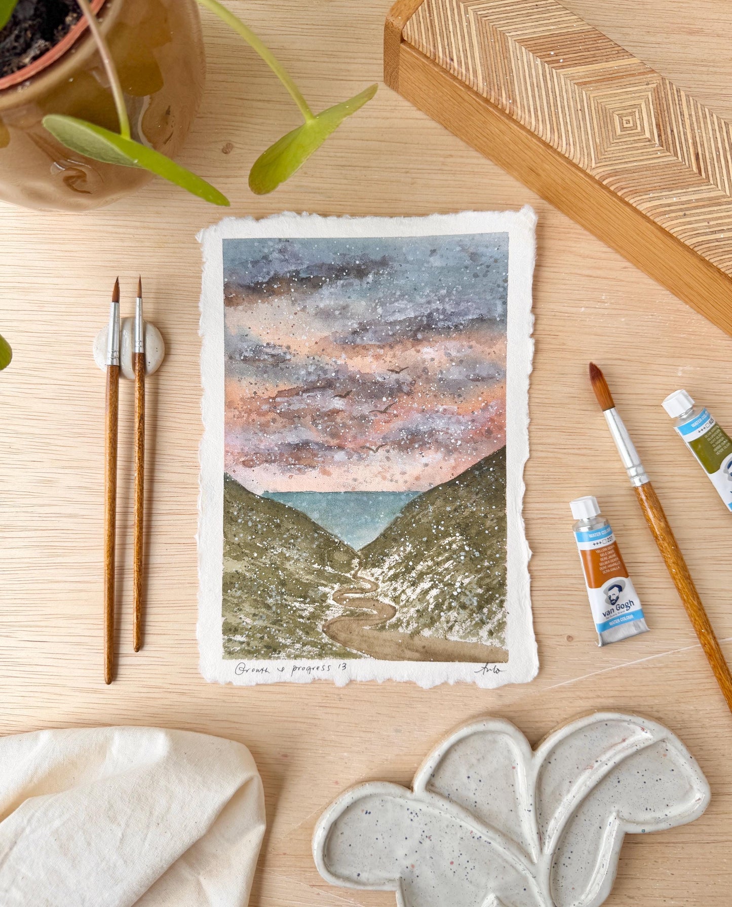 Growth and progress 13 - Original artwork