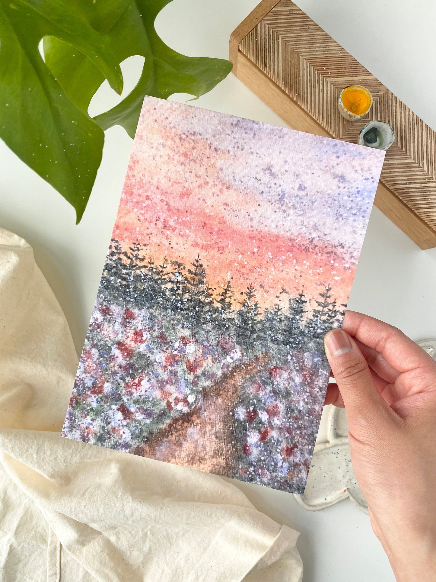 Heart's path - Art print
