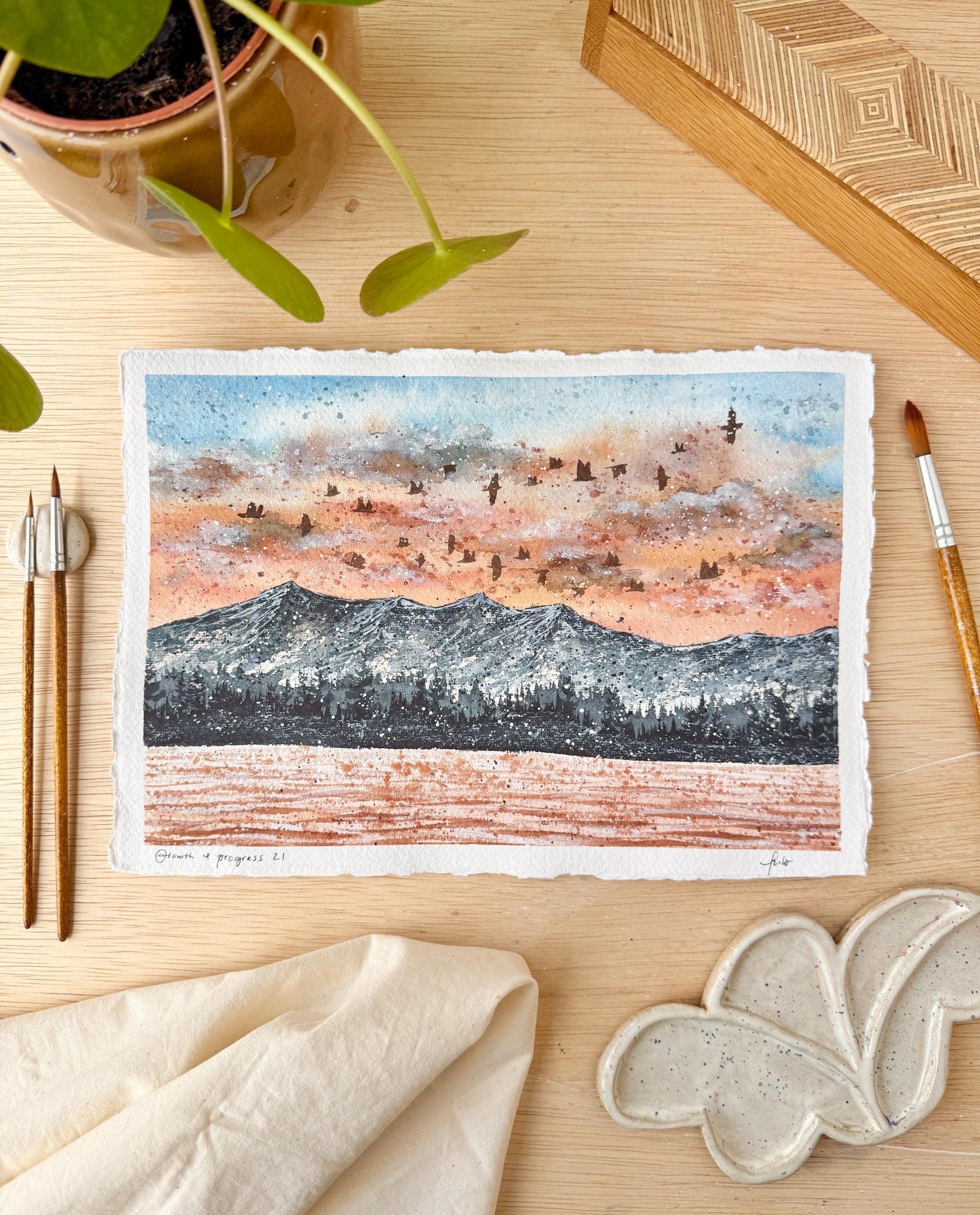 Growth and progress 21 - Original artwork