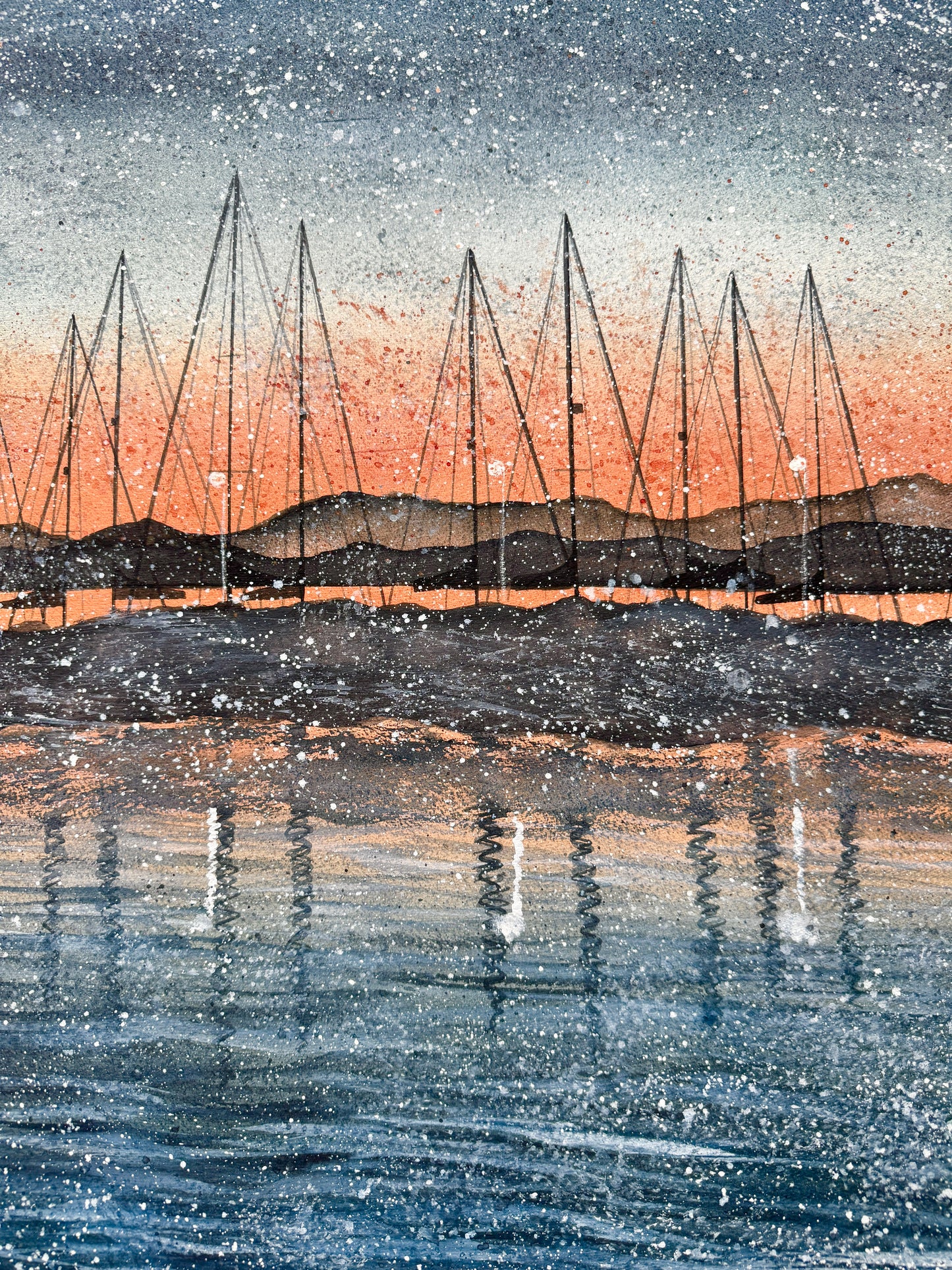Calmness within - Original artwork