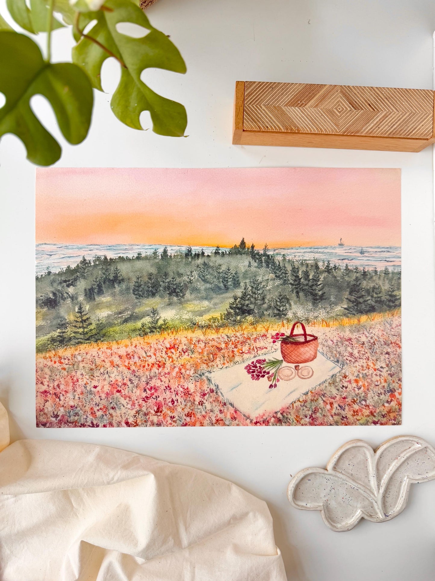 Picnic in the south - A3 poster