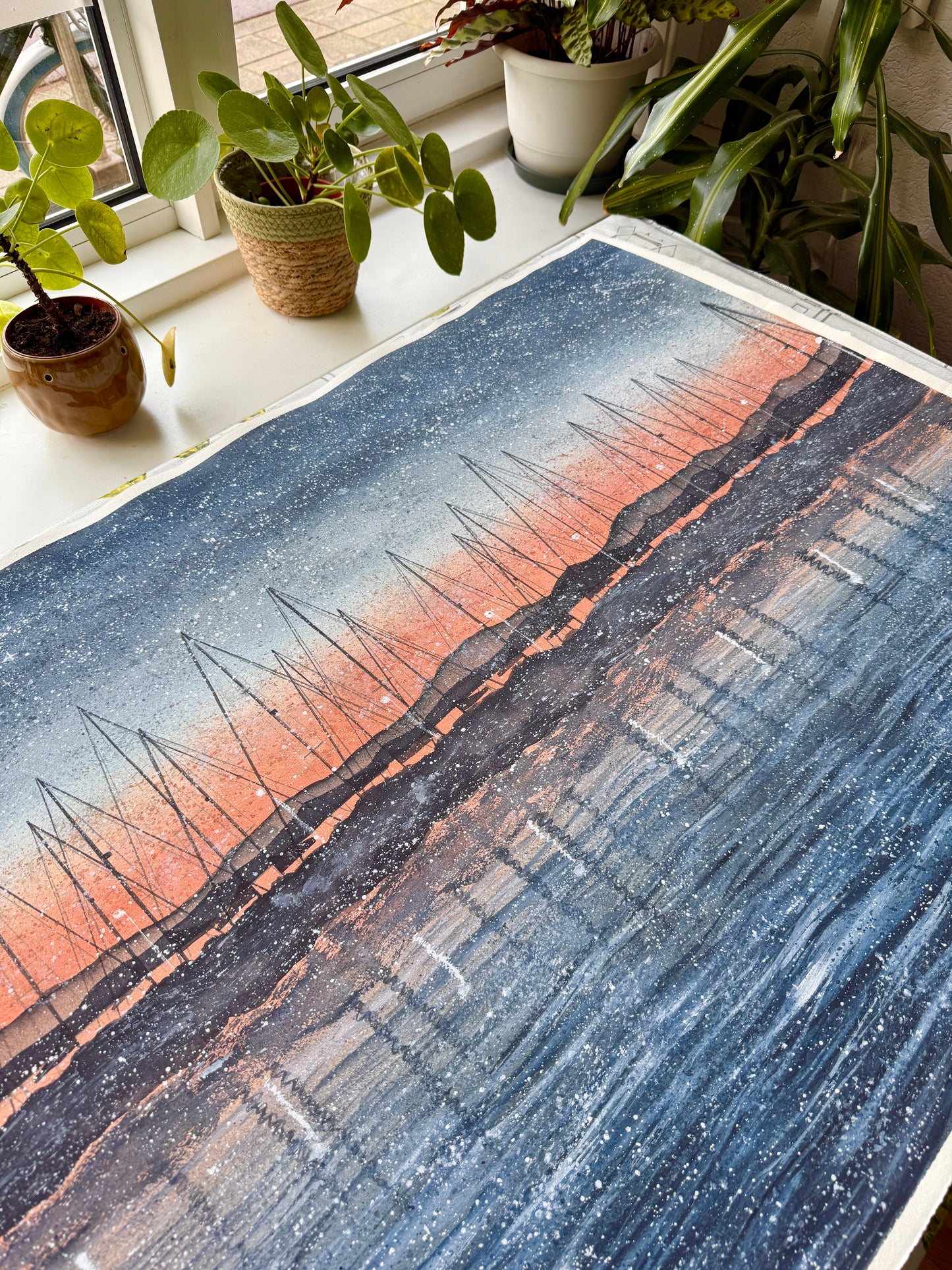 Calmness within - Original artwork
