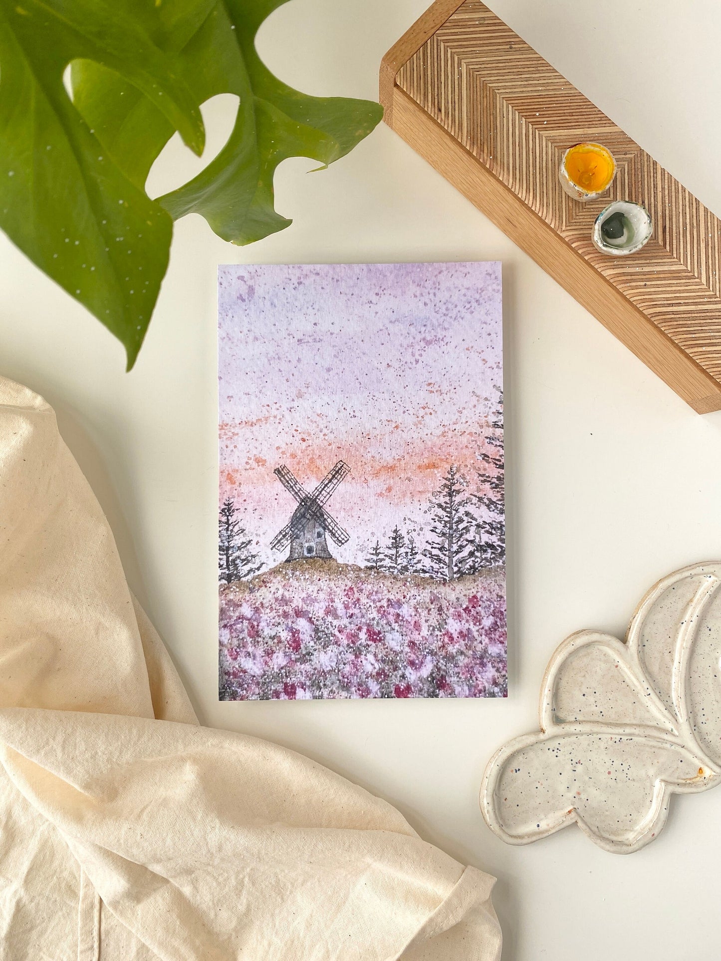 Dutch sunset - Art print