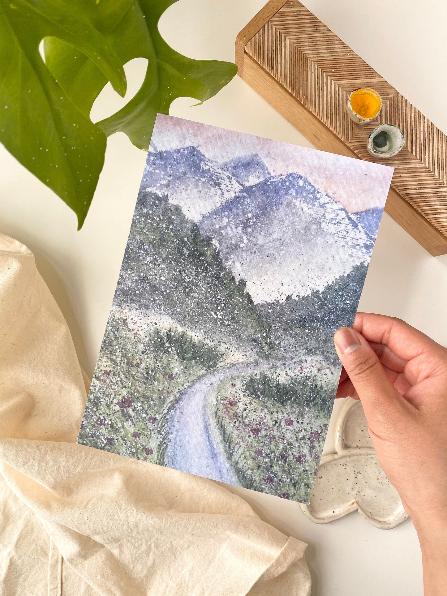 The right path - Art print