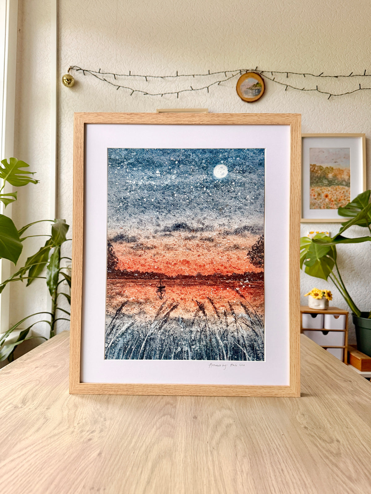 Rest your mind - A3 Framed Artwork