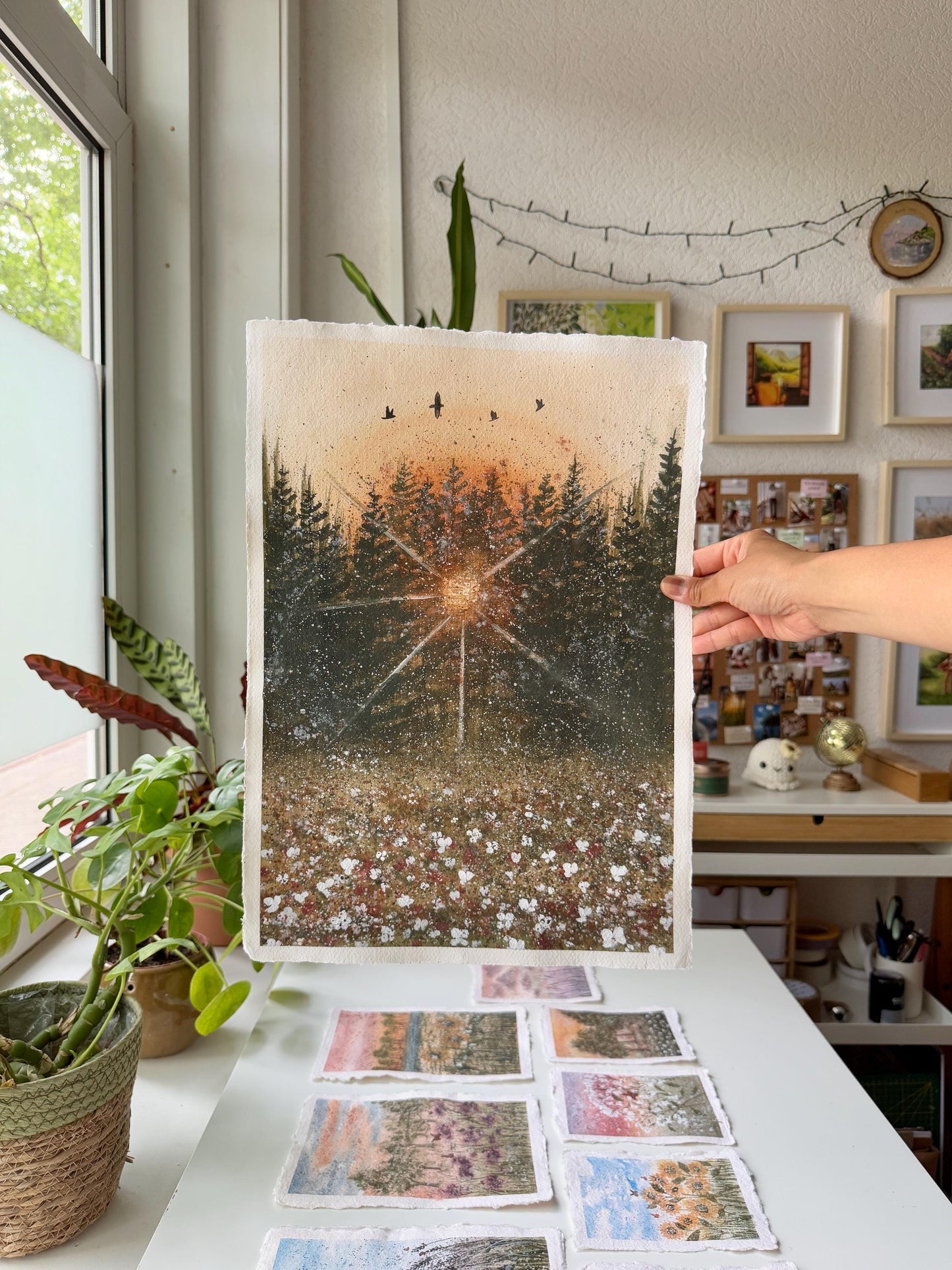 Warm sunlight - Original artwork