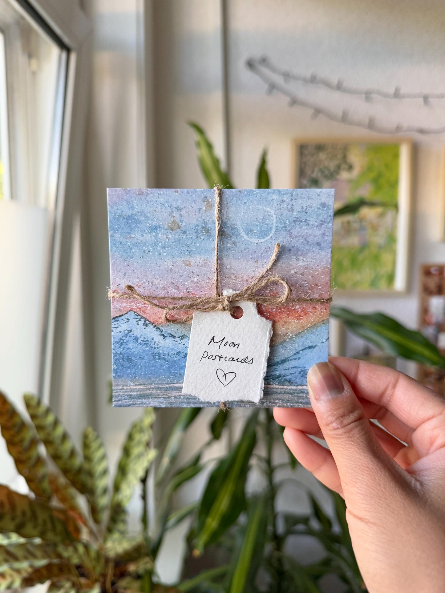 Moon postcards - Set of 5