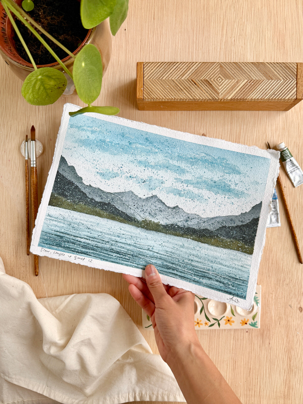 Slow, simple and quiet 12 - Original artwork