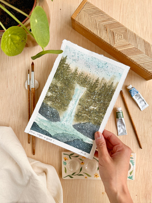Slow, simple and quiet 1 - Original artwork