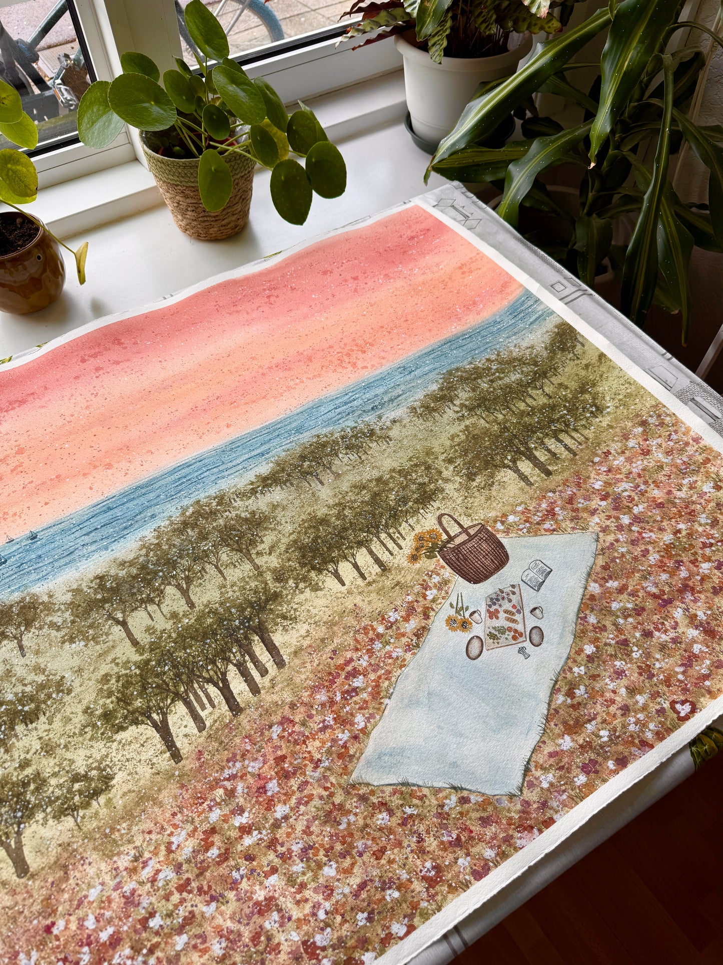 Living Mindfully - Original artwork