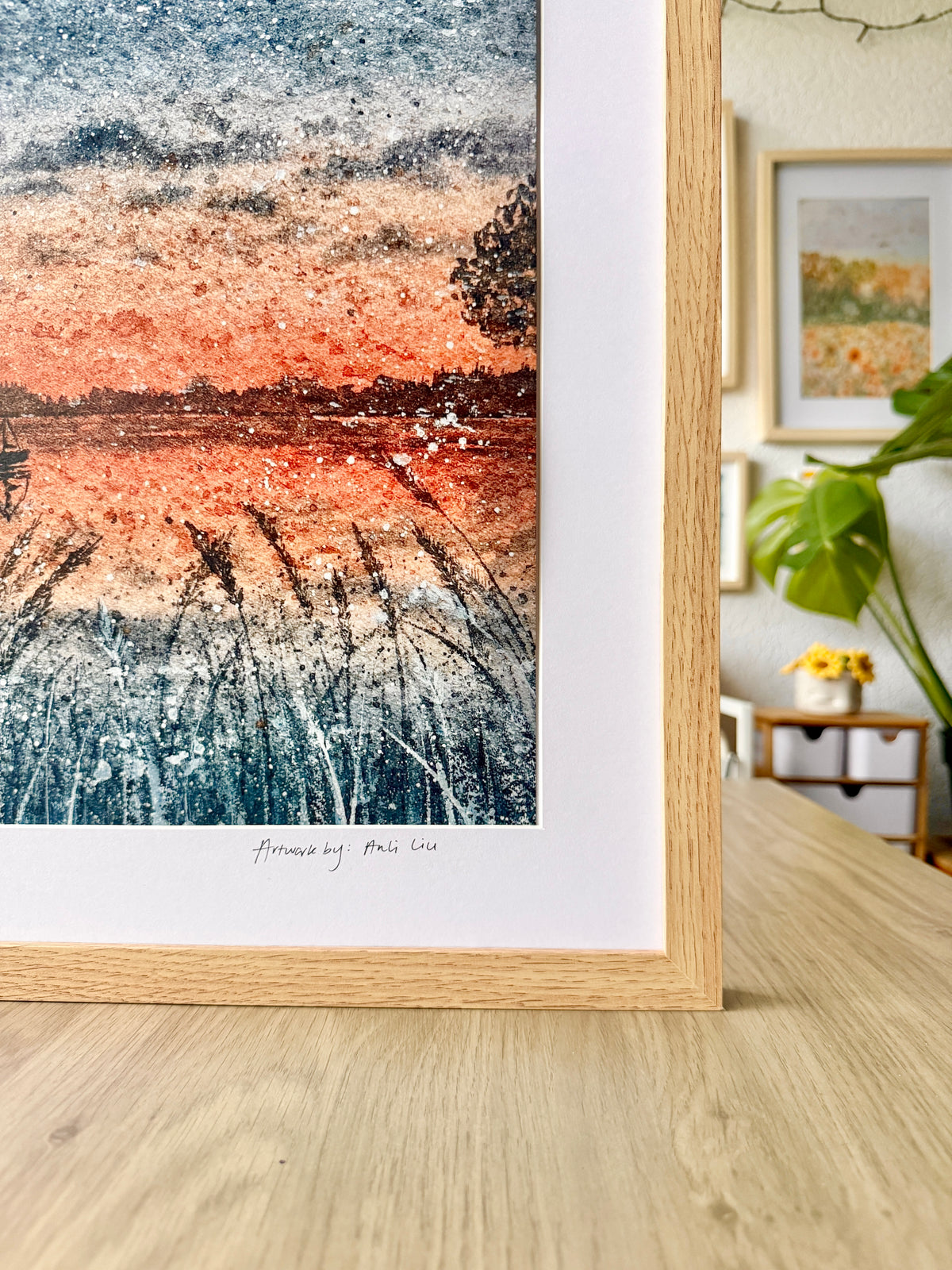 Rest your mind - A3 Framed Artwork
