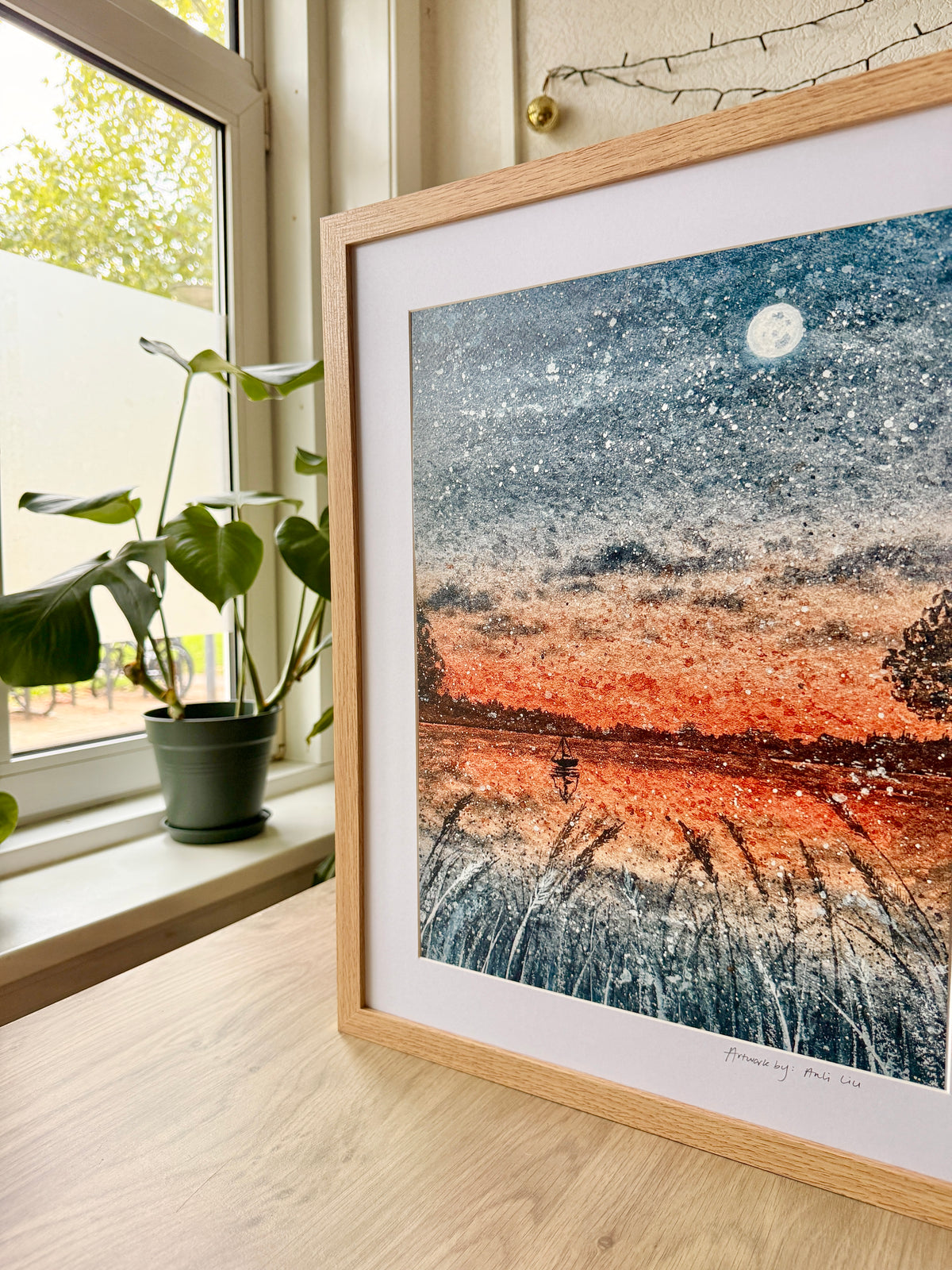 Rest your mind - A3 Framed Artwork